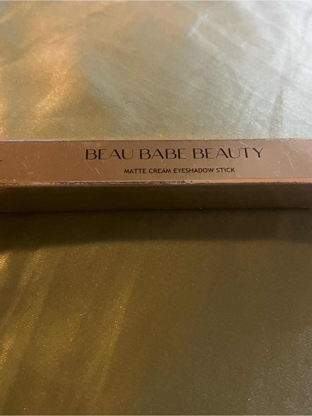 Beau Babe Beauty Matte Cream Eyeshadow Stick Saddle NIB
